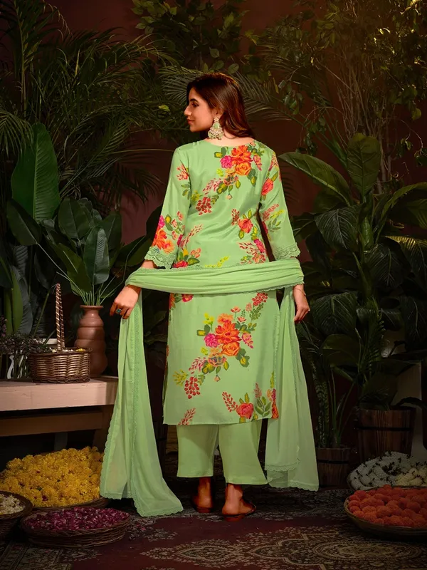 Suha_Womens_Fashion_Ethnic_Green_Color_Kurta_Sets