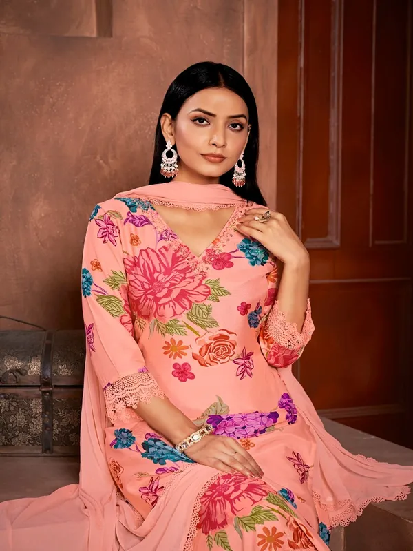 Suha_Womens_Fashion_Ethnic_Peach_Color_Kurta_Sets