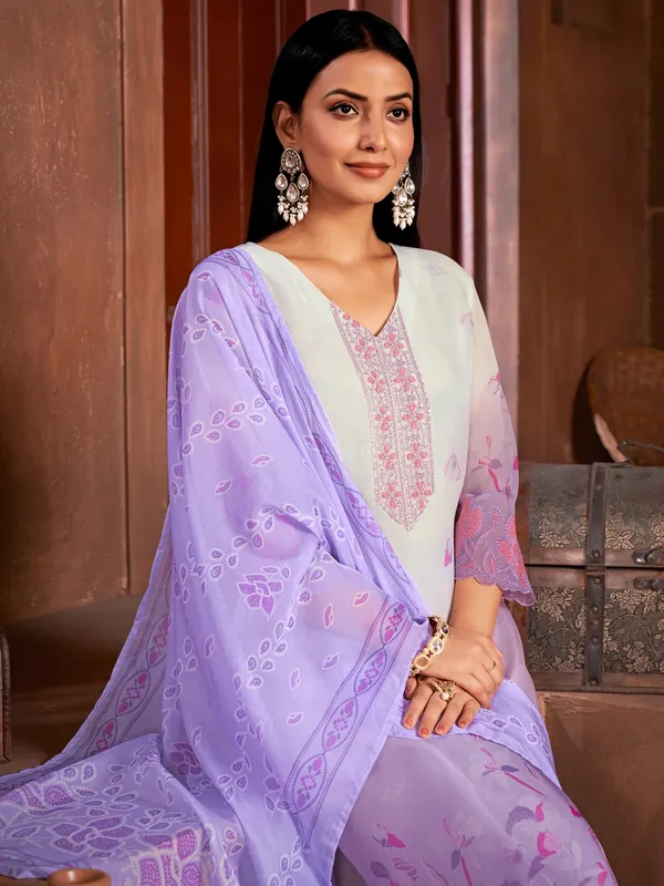Suha_Womens_Fashion_Ethnic_Lavender_Color_Kurta_Sets