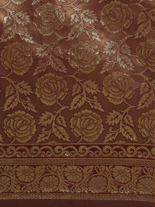 Maroon_Art_Silk_Woven_Banarasi_Saree_With_Unstitched_Blouse_For_Women
