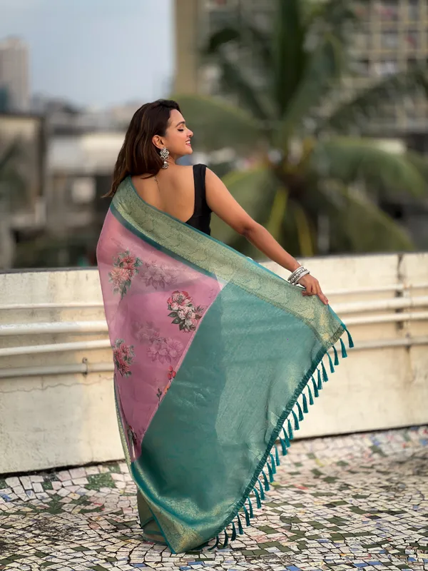 Multicolor_Art_Silk_Self_Design_Kanjivaram_Saree_With_Unstitched_Blouse_For_Women