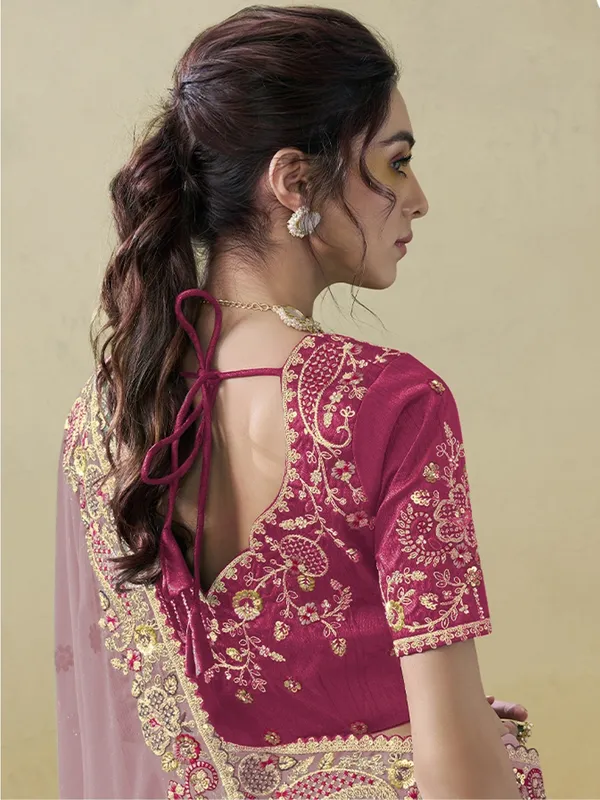 Pink_Art_Silk_Embellished_Bollywood_Saree_With_Unstitched_Blouse_For_Women
