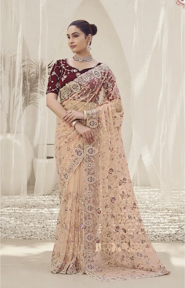 Pink_Net_Embellished_Bollywood_Saree_With_Unstitched_Blouse_For_Women