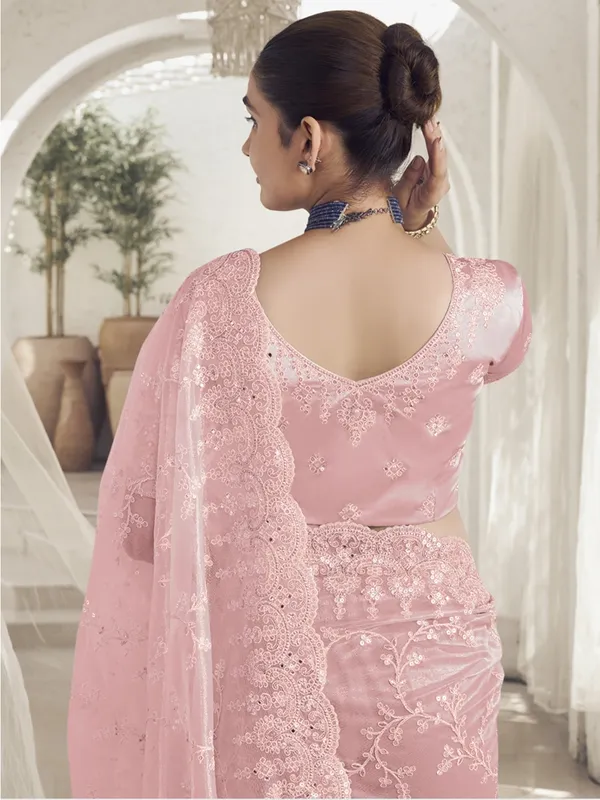 Pink_Net_Embellished_Bollywood_Saree_With_Unstitched_Blouse_For_Women