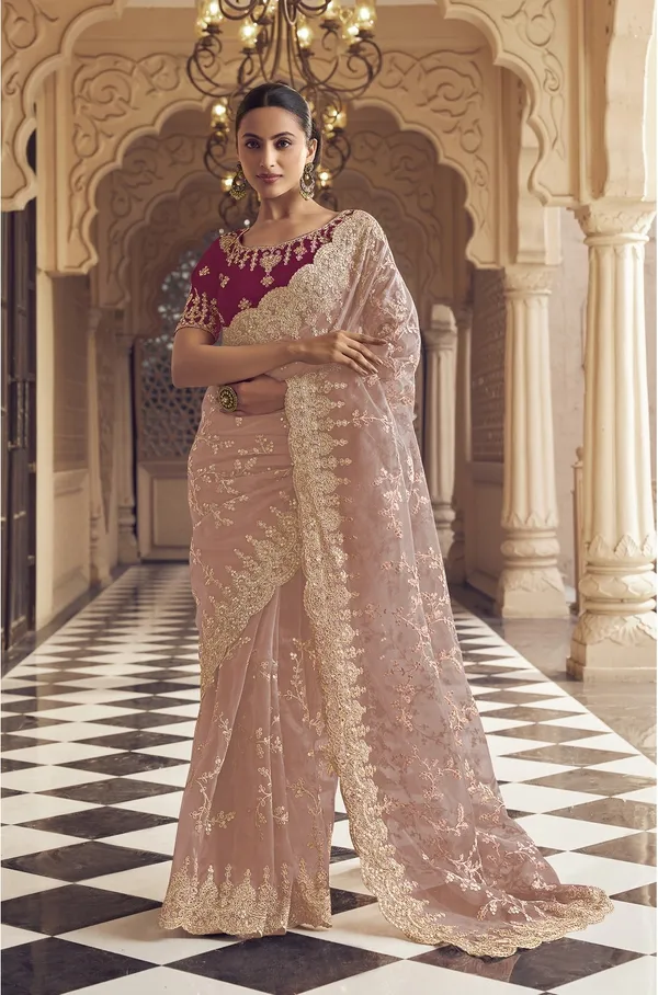 Pink_Net_Embellished_Bollywood_Saree_With_Unstitched_Blouse_For_Women