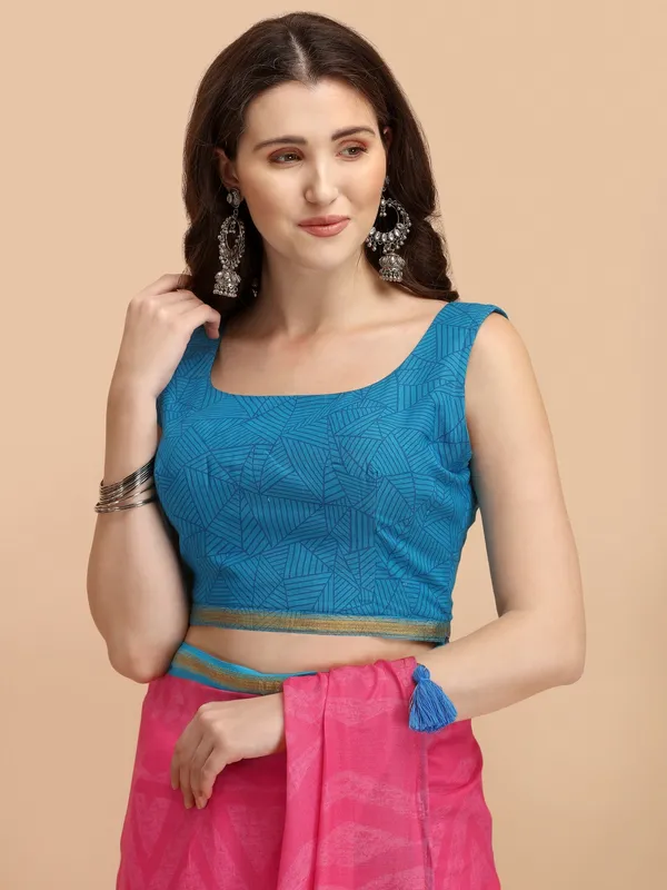 Suha_Womens_Fashion_Ethnic_Pink_Color_Saree