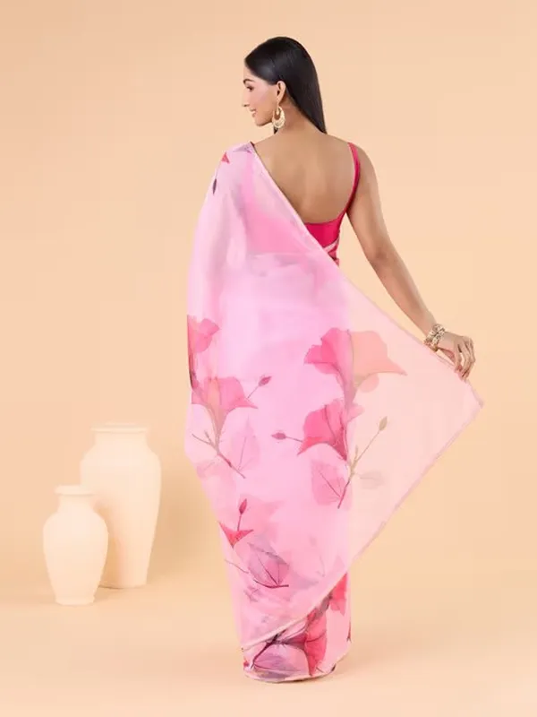 Suha_Womens_Fashion_Ethnic_Pink_Color_Saree