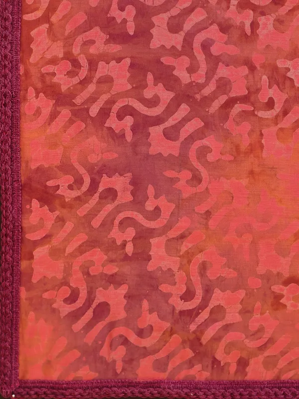 Suha_Womens_Fashion_Ethnic_Orange_Color_Saree