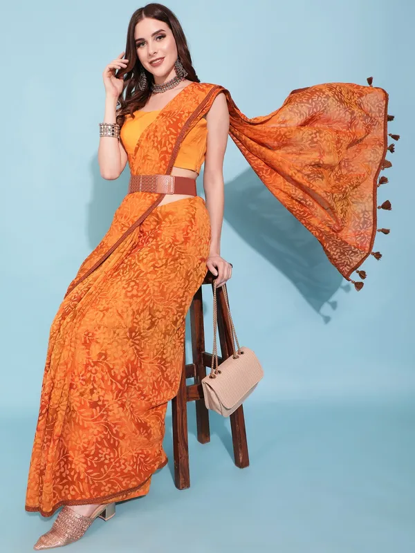 Suha_Womens_Fashion_Ethnic_Yellow_Color_Saree