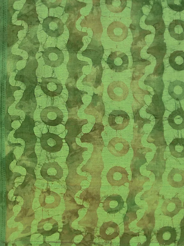 Suha_Womens_Fashion_Ethnic_Green_Color_Saree