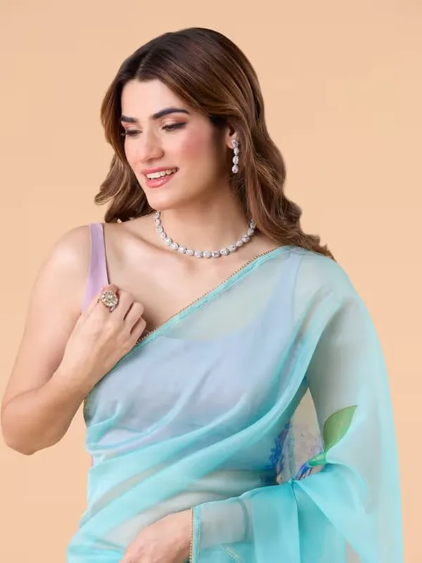 Suha_Womens_Fashion_Ethnic_Blue_Color_Saree