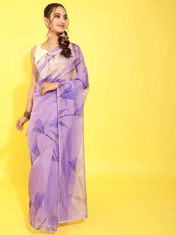 Suha_Womens_Fashion_Ethnic_Purple_Color_Saree