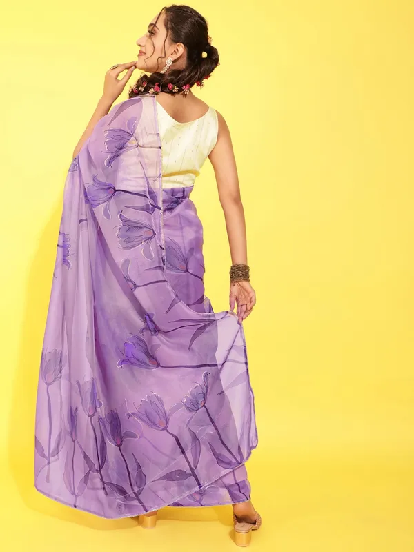 Suha_Womens_Fashion_Ethnic_Purple_Color_Saree