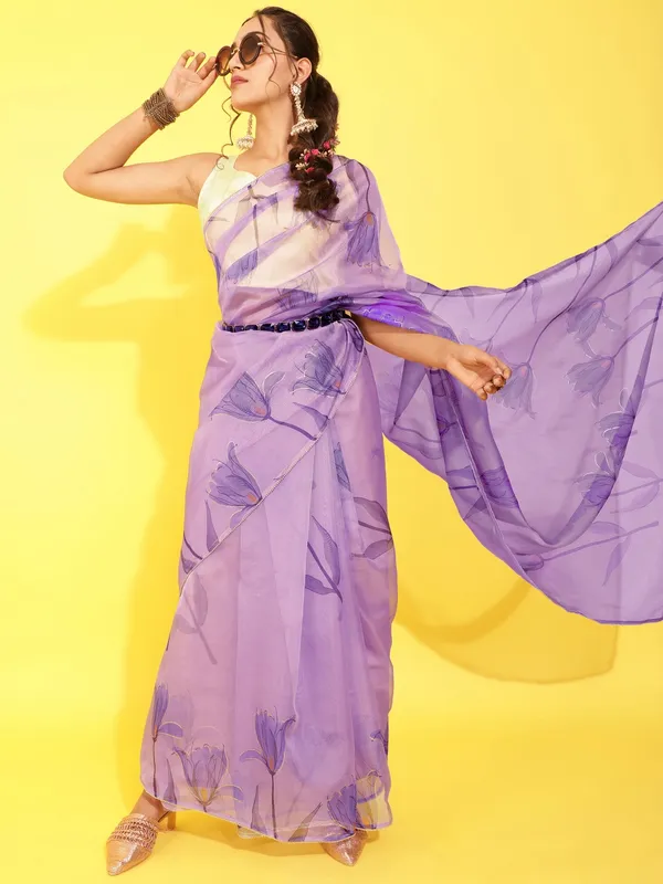 Suha_Womens_Fashion_Ethnic_Purple_Color_Saree