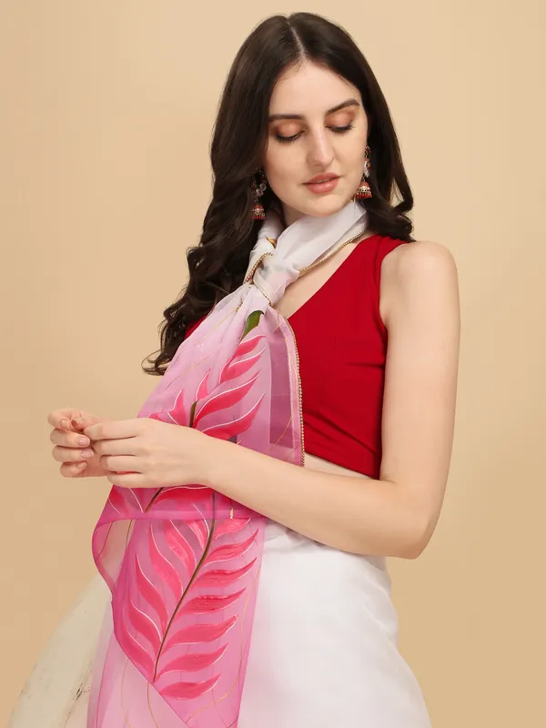 Suha_Womens_Fashion_Ethnic_White_Color_Saree