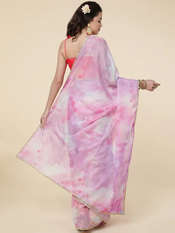 Suha_Womens_Fashion_Ethnic_Lavender_Color_Saree