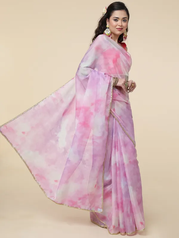 Suha_Womens_Fashion_Ethnic_Lavender_Color_Saree