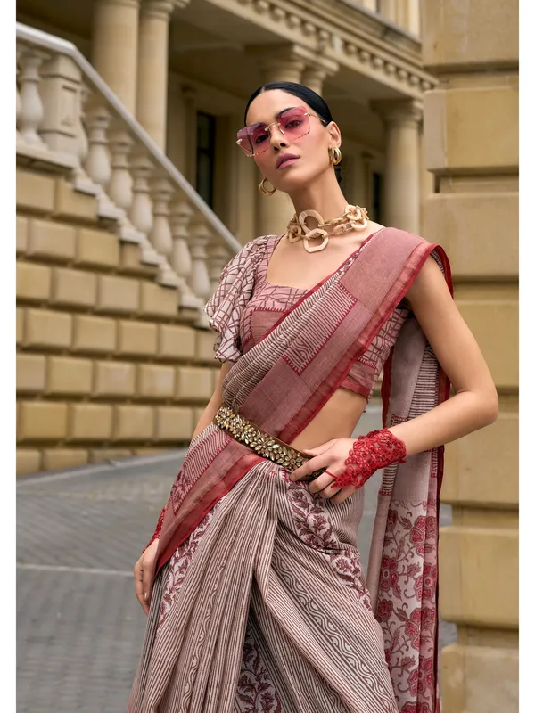Suha_Womens_Fashion_Ethnic_Maroon_Color_Saree