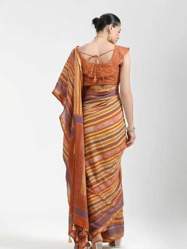 Suha_Womens_Fashion_Ethnic_Mustard_Color_Saree