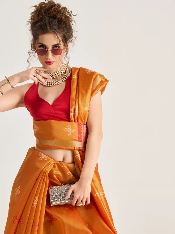 Suha_Womens_Fashion_Ethnic_Yellow_Color_Saree