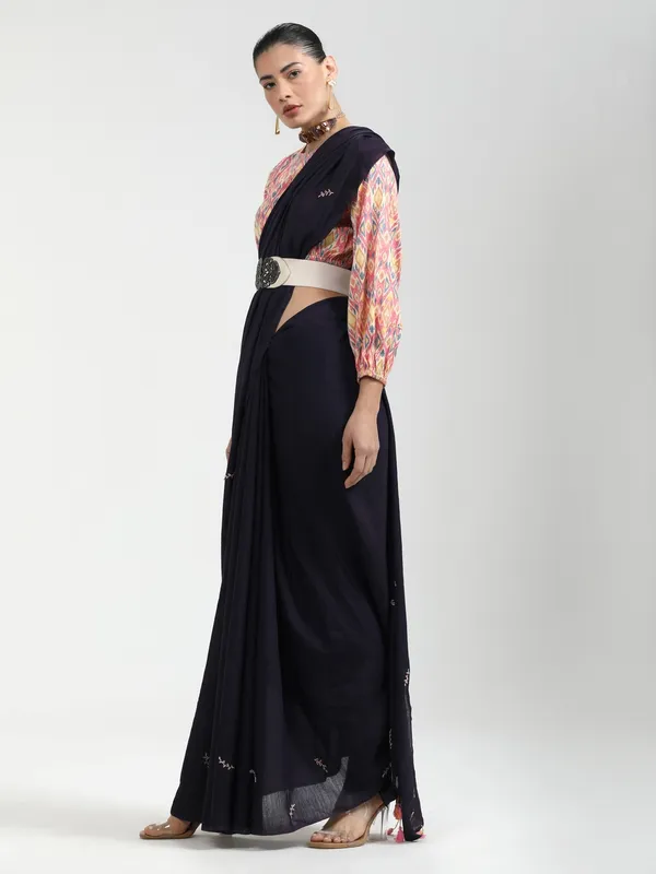 Suha_Womens_Fashion_Ethnic_Purple_Color_Saree
