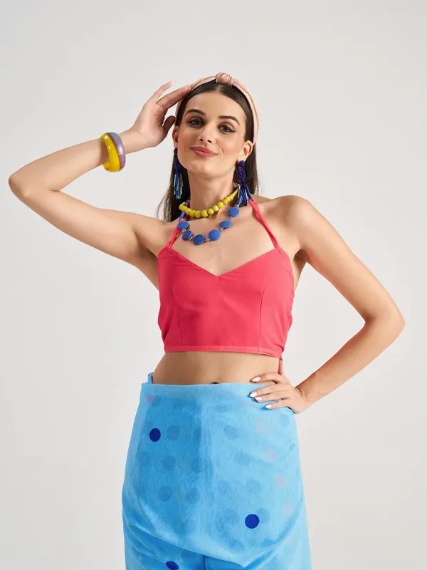 Suha_Womens_Fashion_Ethnic_Blue_Color_Saree