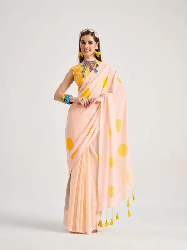 Suha_Womens_Fashion_Ethnic_Yellow_Color_Saree