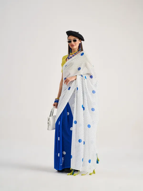 Suha_Womens_Fashion_Ethnic_White_Color_Saree
