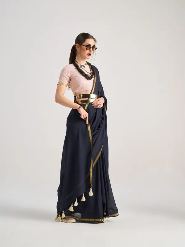 Suha_Womens_Fashion_Valentine_Party_Wear_Black_Color_Sarees