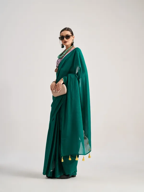 Suha_Womens_Fashion_Valentine_Party_Wear_Yellow_Color_Sarees