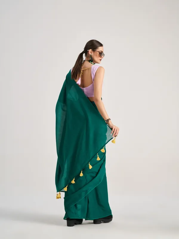 Suha_Womens_Fashion_Valentine_Party_Wear_Yellow_Color_Sarees