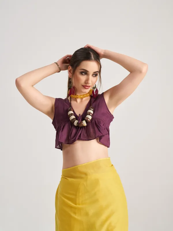 Suha_Womens_Fashion_Valentine_Party_Wear_Olive_Color_Sarees