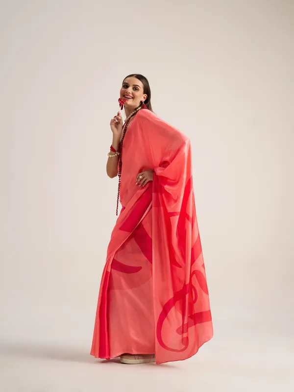 Suha_Womens_Fashion_Valentine_Party_Wear_Red_Color_Sarees