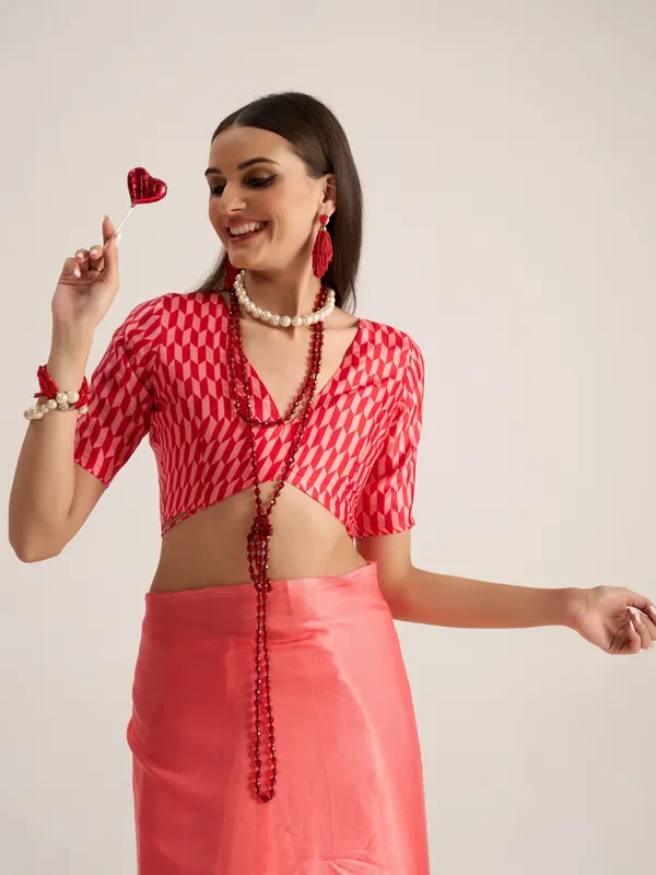 Suha_Womens_Fashion_Valentine_Party_Wear_Red_Color_Sarees