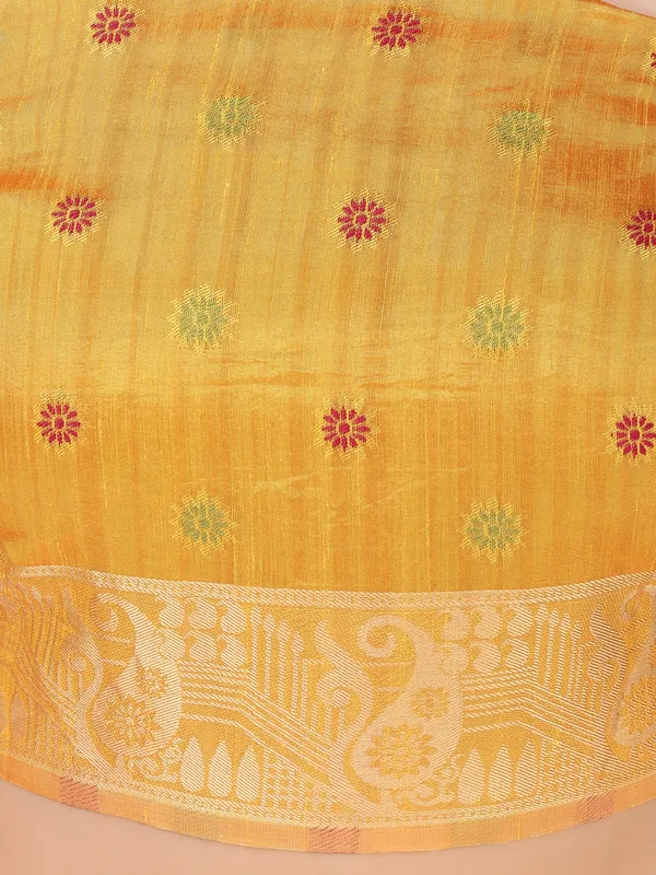 Suha_Womens_Grand_Fashion_Ethnic_Mustard_Color_Saree