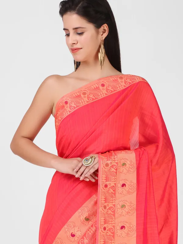 Suha_Womens_Grand_Fashion_Ethnic_Pink_Color_Saree