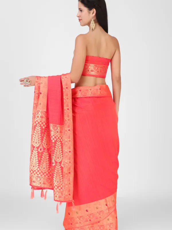Suha_Womens_Grand_Fashion_Ethnic_Pink_Color_Saree