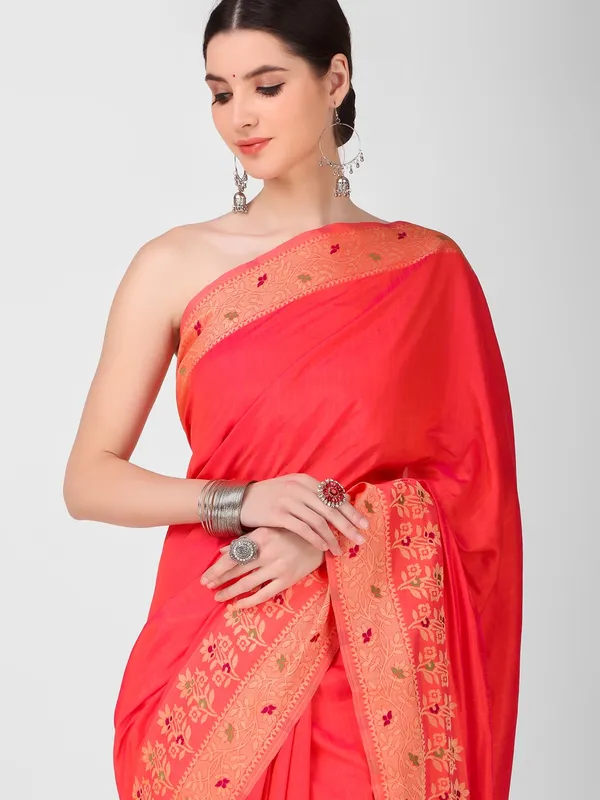 Suha_Womens_Grand_Fashion_Ethnic_Pink_Color_Saree