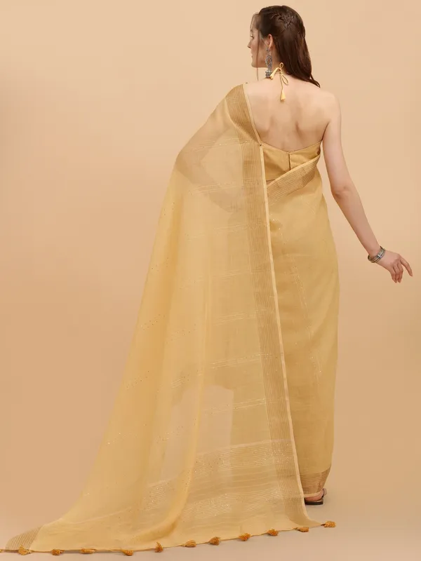 Suha_Womens_Grand_Fashion_Ethnic_Yellow_Color_Saree