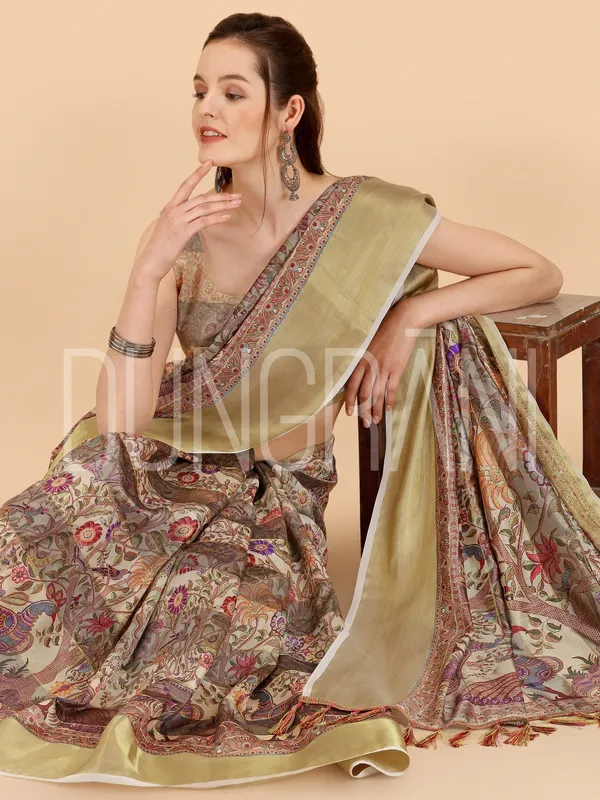 Suha_Womens_Grand_Fashion_Ethnic_Grey_Color_Saree