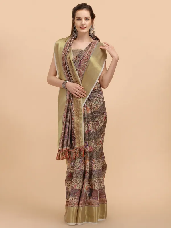 Suha_Womens_Grand_Fashion_Ethnic_Grey_Color_Saree