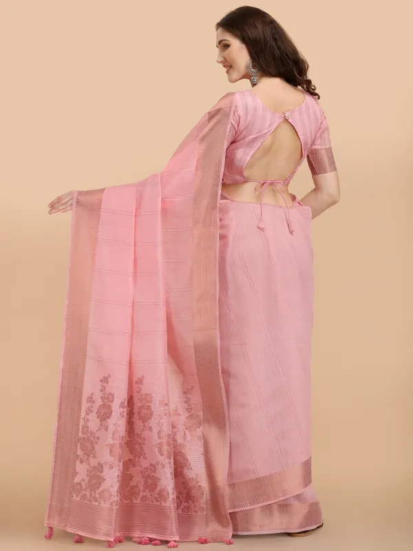 Suha_Womens_Grand_Fashion_Ethnic_Pink_Color_Saree