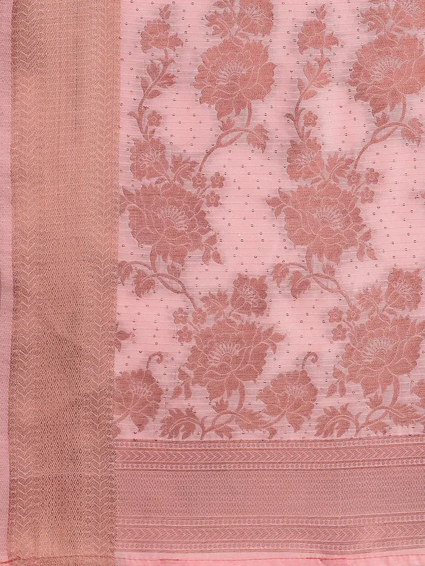 Suha_Womens_Grand_Fashion_Ethnic_Pink_Color_Saree
