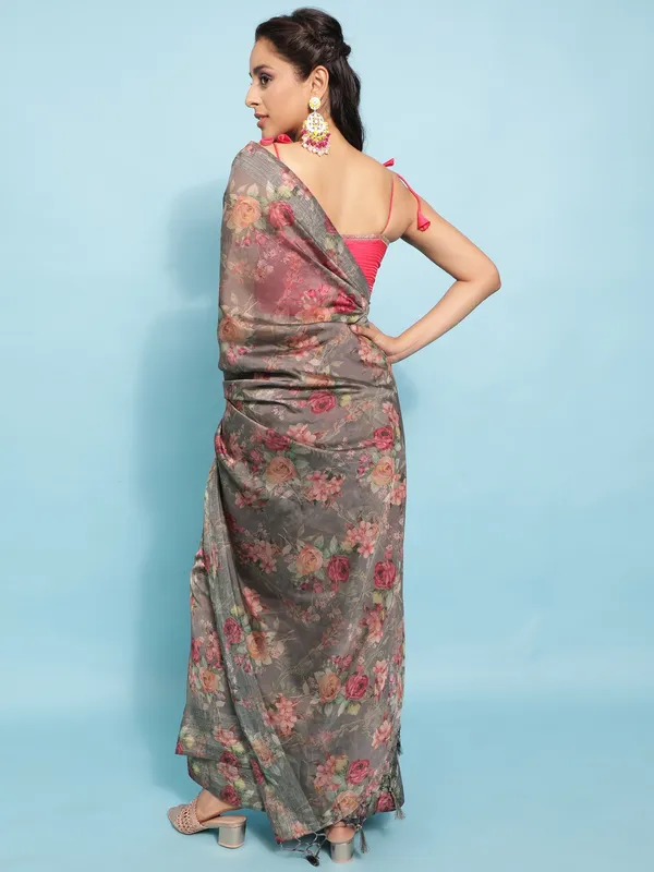 Suha_Womens_Grand_Fashion_Ethnic_Grey_Color_Saree