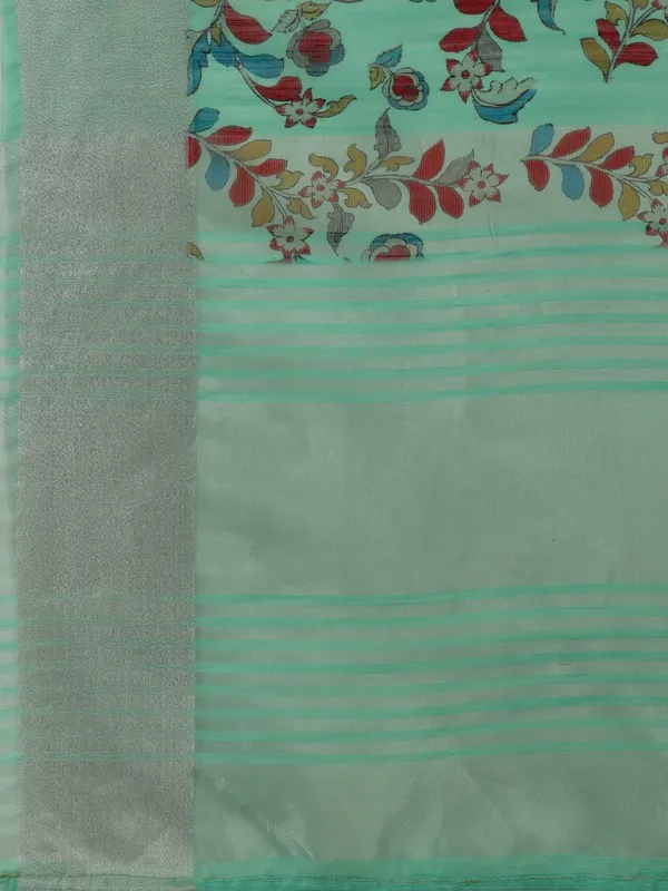Suha_Womens_Grand_Fashion_Ethnic_Blue_Color_Saree