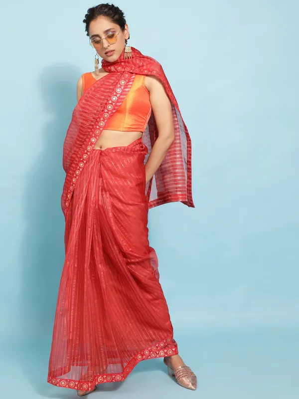 Suha_Womens_Grand_Fashion_Ethnic_Maroon_Color_Saree