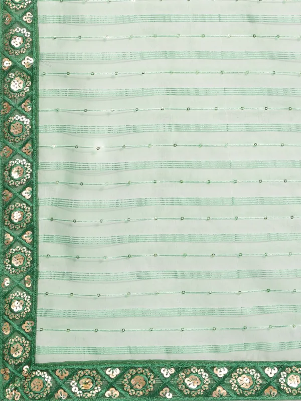 Suha_Womens_Grand_Fashion_Ethnic_Green_Color_Saree
