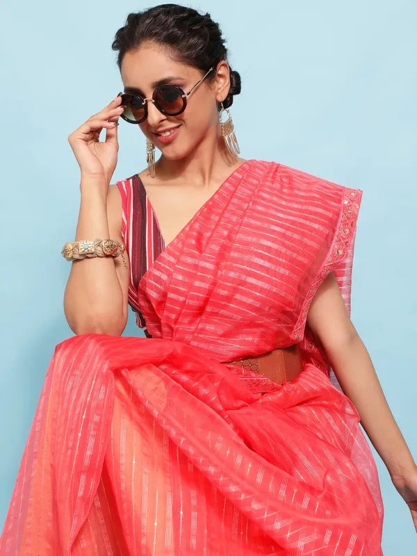 Suha_Womens_Grand_Fashion_Ethnic_Pink_Color_Saree
