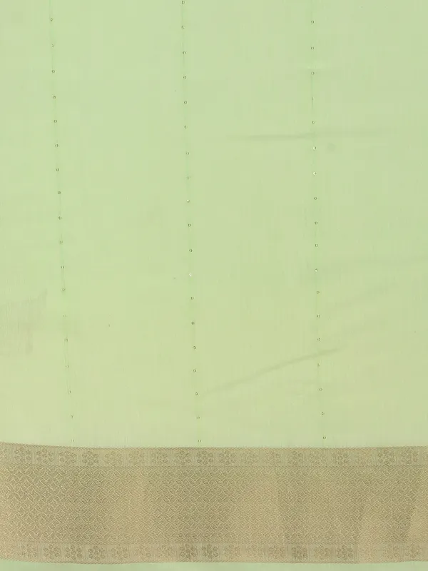 Suha_Womens_Grand_Fashion_Ethnic_Green_Color_Saree