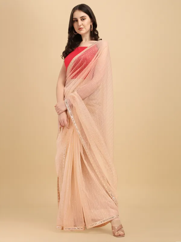 Suha_Womens_Grand_Fashion_Ethnic_Brown_Color_Saree